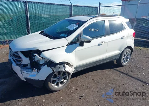 2020 Ford Ecosport Se from USA, damaged, VIN MAJ6S3GL6LC366558